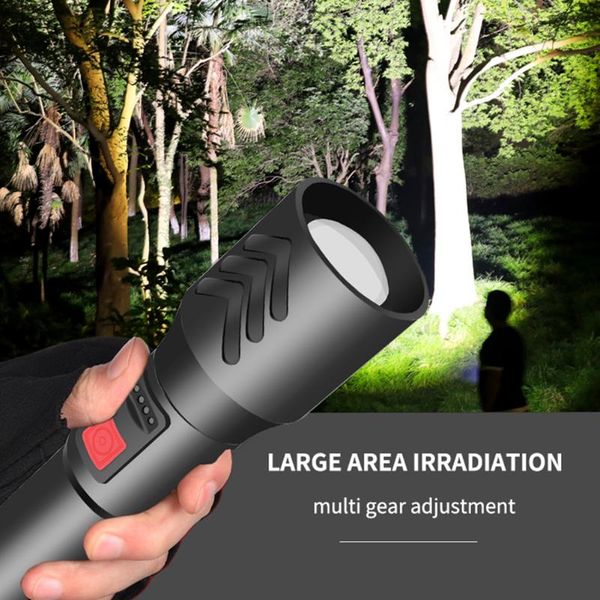 aluminum alloy xhp50 led zoomable usb rechargeable 5 lighting modes torch emergency lamp 16.5x4x4cm flashlights torches
aluminum alloy xhp50 led zoomable usb rechargeable 5 lighting modes torch emergency lamp 16.5x4x4cm flashlights torches