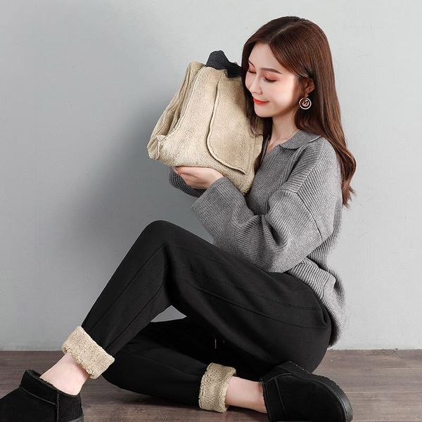 pants women warm women's sweatpants korean style jogger woman autumn winter trousers 2021 femme pantalon pph2329 & capris, Black;white
pants women warm women's sweatpants korean style jogger woman autumn winter trousers 2021 femme pantalon pph2329 & capris, Black;white