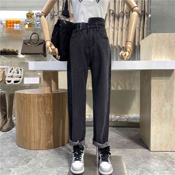 capri nicho design 2021 knitted brim with irregular high waist show thin straight pants, Black;white
capri nicho design 2021 knitted brim with irregular high waist show thin straight pants, Black;white