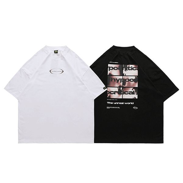 men's t-shirts new shirt dark wind print short-sleeved t-shirt personality loose summer breathable design casual, White;black
men's t-shirts new shirt dark wind print short-sleeved t-shirt personality loose summer breathable design casual, White;black