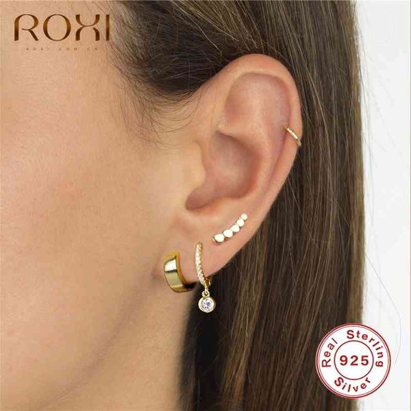 roxi simple round circle crystal hoop gold pendientes 925 sterling silver chic aaaaa zircon stone women earrings, Golden
roxi simple round circle crystal hoop gold pendientes 925 sterling silver chic aaaaa zircon stone women earrings, Golden