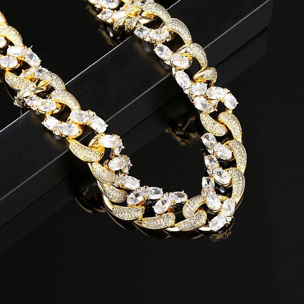 funmode charm miami cuban chain necklace gold color iced out paved rhinestones men hip hop accessories jewelry fn231 pendant necklaces, Silver
funmode charm miami cuban chain necklace gold color iced out paved rhinestones men hip hop accessories jewelry fn231 pendant necklaces, Silver
