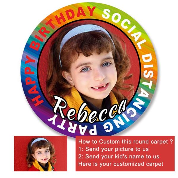 carpets custom round carpet happy birthday social distancing party printed soft flannel floor rug anti-slip kid's gift, 60cm-150cm size
carpets custom round carpet happy birthday social distancing party printed soft flannel floor rug anti-slip kid's gift, 60cm-150cm size