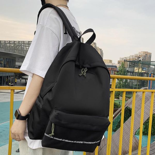 backpack school bag male student shoulders large capacity couple fashion cool female college teen computer mochila
backpack school bag male student shoulders large capacity couple fashion cool female college teen computer mochila