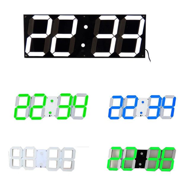 wall clocks 3d led digital 24 / 12 hours display brightness dimmable nightlight snooze function for home kitchen office
wall clocks 3d led digital 24 / 12 hours display brightness dimmable nightlight snooze function for home kitchen office