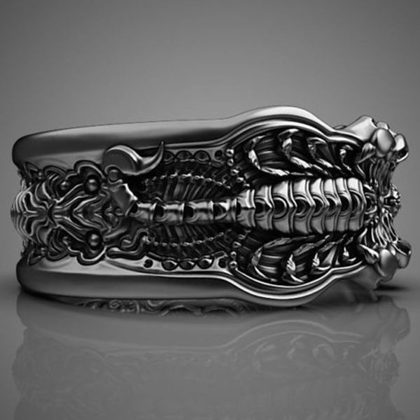designer rings black scorpion pattern engraved punk rock men wedding party biker jewelry for boys father's day gifts, Golden;silver
designer rings black scorpion pattern engraved punk rock men wedding party biker jewelry for boys father's day gifts, Golden;silver