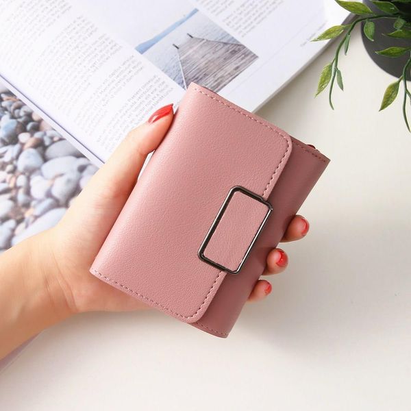 short womens wallet for woman small wallets coin purse ladies fashion hasp female mini student card holders, Red;black
short womens wallet for woman small wallets coin purse ladies fashion hasp female mini student card holders, Red;black