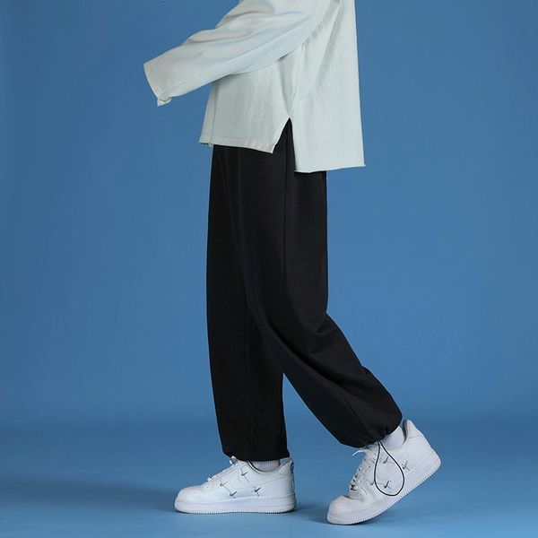 men's pants autumn 2021 casual 100% cotton classic style fashion slim straight tube solid color brand, Black
men's pants autumn 2021 casual 100% cotton classic style fashion slim straight tube solid color brand, Black