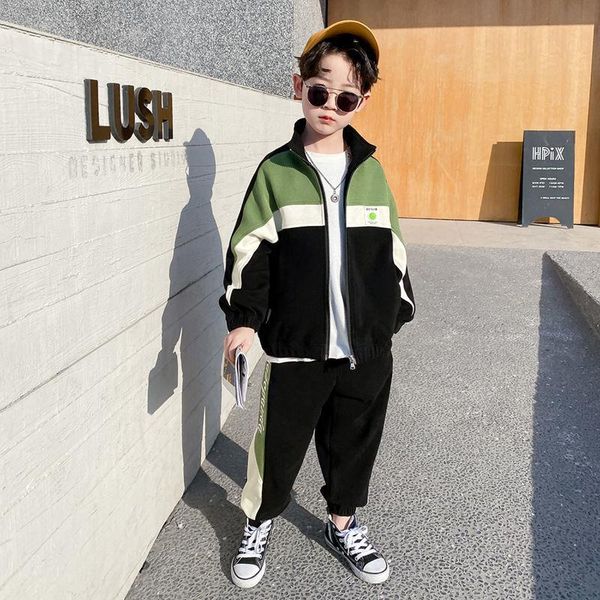 clothing sets boys girls spring suits 2021 children's jackets sport set handsome two-piece autumn fashion set(caot +pant), White
clothing sets boys girls spring suits 2021 children's jackets sport set handsome two-piece autumn fashion set(caot +pant), White
