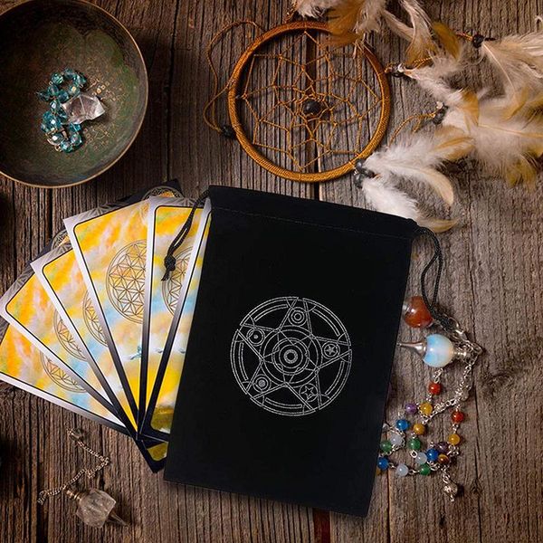 storage bags velvet tarot card bag mystical magic board game mini drawstring package 1pc
storage bags velvet tarot card bag mystical magic board game mini drawstring package 1pc