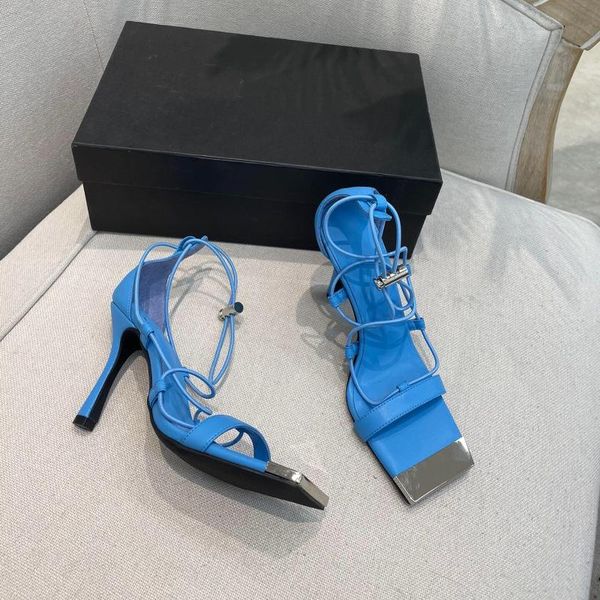 est summer shoes woman retro genuine leather ankle-strap sandals square-toes super high heels botas mujer dress, Black
est summer shoes woman retro genuine leather ankle-strap sandals square-toes super high heels botas mujer dress, Black