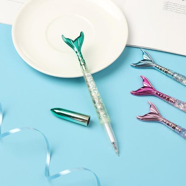gel pens 1pc cute mermaid creative gradient quicksand sequin novelty neutral pen office stationery gift write smooth signature
gel pens 1pc cute mermaid creative gradient quicksand sequin novelty neutral pen office stationery gift write smooth signature