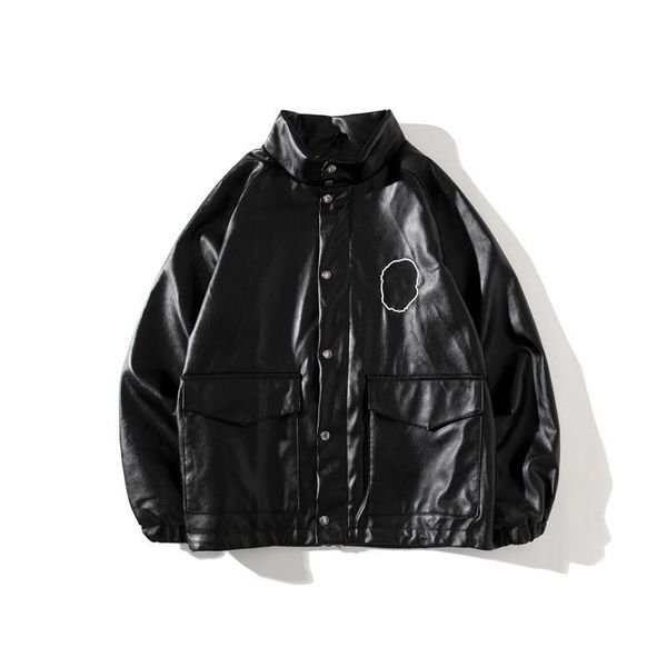 famous designer's men's hoodie leather jacket joint name and winter solid color casual black orange interior fall m-xxl size, Black;brown
famous designer's men's hoodie leather jacket joint name and winter solid color casual black orange interior fall m-xxl size, Black;brown