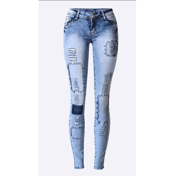 women's jeans fashion design women skinny legging ladies pencil pants for autumn, Blue
women's jeans fashion design women skinny legging ladies pencil pants for autumn, Blue
