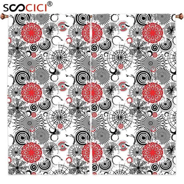 curtain & drapes window curtains treatments 2 panels,red and black grunge street art mandala themed circles rounds print charcoal gre
curtain & drapes window curtains treatments 2 panels,red and black grunge street art mandala themed circles rounds print charcoal gre