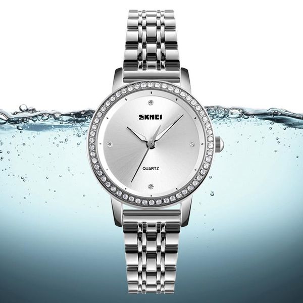 wristwatches skmei women watches casual dress girls quartz wrist rhinestones waterproof rose gold silver ladies watch, Slivery;brown
wristwatches skmei women watches casual dress girls quartz wrist rhinestones waterproof rose gold silver ladies watch, Slivery;brown