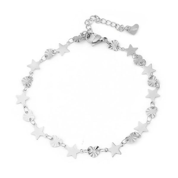 anklets silver color heart stainless steel anklet star moon shape pendant leg chain bohemia foot jewelry women barefoot gift, Red;blue
anklets silver color heart stainless steel anklet star moon shape pendant leg chain bohemia foot jewelry women barefoot gift, Red;blue