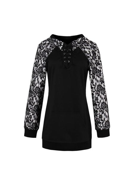gothic black lace up women hoodie spring summer slim v neck long sleeve hollow out casual punk women's hoodies & sweatshirts
gothic black lace up women hoodie spring summer slim v neck long sleeve hollow out casual punk women's hoodies & sweatshirts