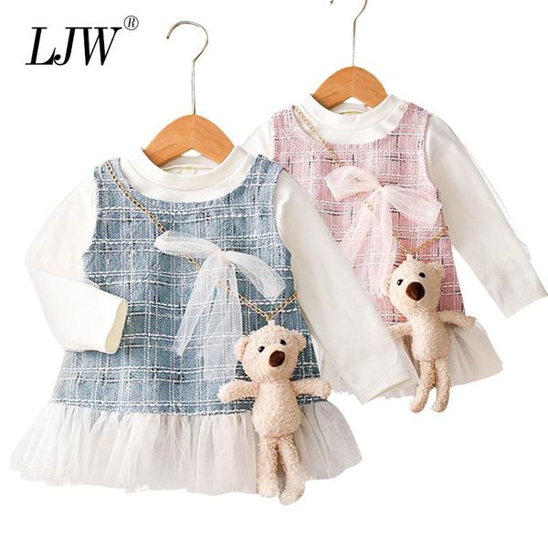 plaid bear dress 2-piece suit girls dresses toddler baby spring long sleeve 1 to 4 years children clothes girl's, Red;yellow
plaid bear dress 2-piece suit girls dresses toddler baby spring long sleeve 1 to 4 years children clothes girl's, Red;yellow