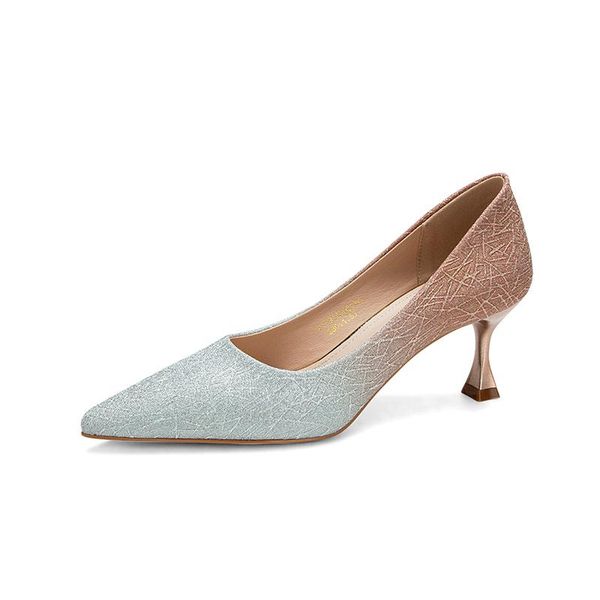 dress shoes women's fashion style high-quality solid-color dream-style pointed high heels pumps, Black
dress shoes women's fashion style high-quality solid-color dream-style pointed high heels pumps, Black