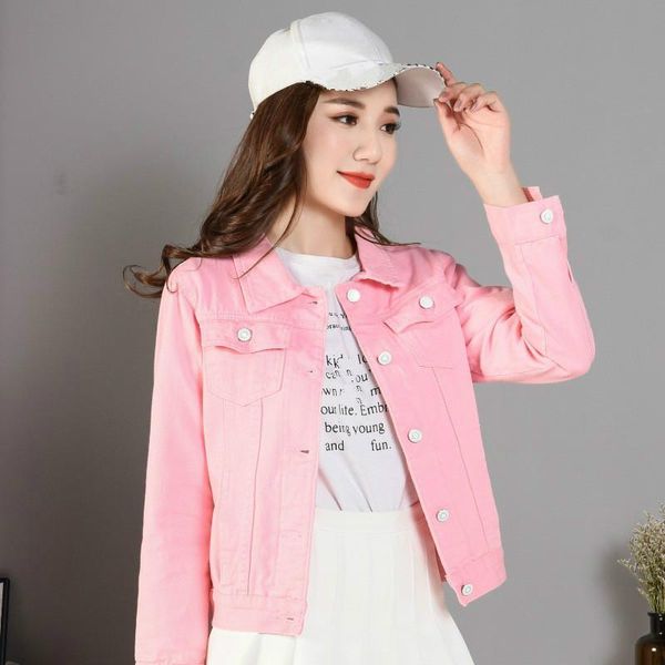 spring fashion retro slim girls pink jacket short denim coat cowgirl costume cute vintage female streetwear ladies chaqueta women's jac, Black;brown
spring fashion retro slim girls pink jacket short denim coat cowgirl costume cute vintage female streetwear ladies chaqueta women's jac, Black;brown