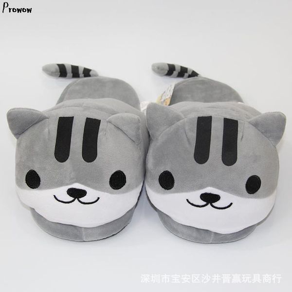 flip flops fur home slippers winter women shoes cat animation comfortable indoor cotton zapatos de mujer fluffy slides, Black
flip flops fur home slippers winter women shoes cat animation comfortable indoor cotton zapatos de mujer fluffy slides, Black