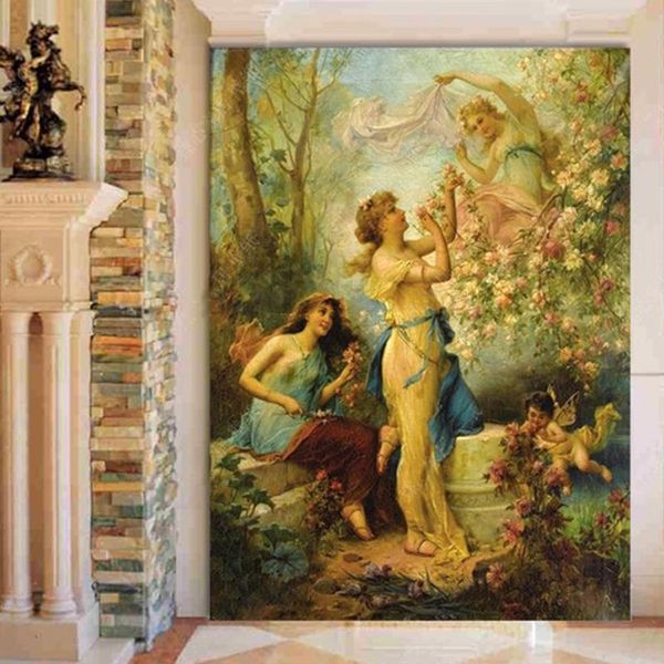 wallpapers european style vintage wall cloth 3d angels po murals wallpaper living room entrance backdrop painting papel de parede
wallpapers european style vintage wall cloth 3d angels po murals wallpaper living room entrance backdrop painting papel de parede