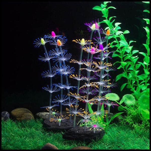 decorations 1pc artificial silicone coral plant ornament glowing effect fish tank decor aquarium landscape
decorations 1pc artificial silicone coral plant ornament glowing effect fish tank decor aquarium landscape
