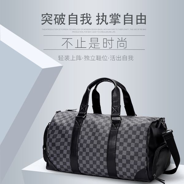 bag handbag shoes travel men's high capacity fashion business fitness boarding luggage trend, Black;red
bag handbag shoes travel men's high capacity fashion business fitness boarding luggage trend, Black;red