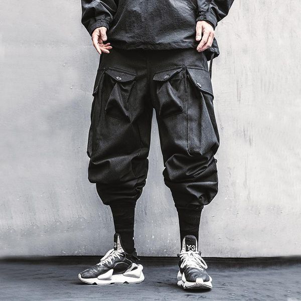 men's pants retro pocket cargo autumn black multi-pocket sports streetwear casual stretch waist jogging
men's pants retro pocket cargo autumn black multi-pocket sports streetwear casual stretch waist jogging