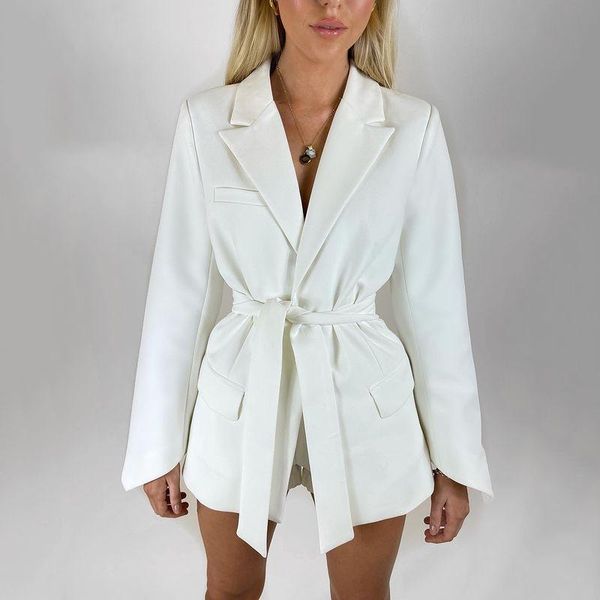 women's suits & blazers women long sleeve lace-up v-neck coat casual fashion all-match chic slim office lady elegant blazer jacket 4 c, White;black
women's suits & blazers women long sleeve lace-up v-neck coat casual fashion all-match chic slim office lady elegant blazer jacket 4 c, White;black