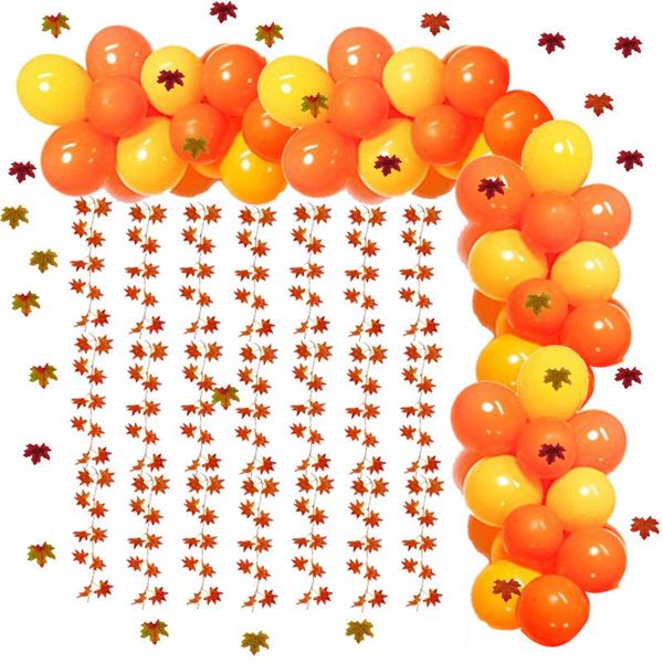 party decoration fall wedding yellow/orange balloons arch kit for autumn leaves birthday decorations kids
party decoration fall wedding yellow/orange balloons arch kit for autumn leaves birthday decorations kids