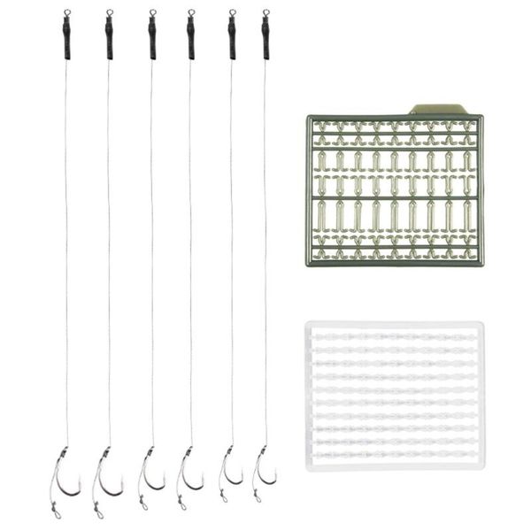 fishing hooks 6pcs of carp hook tied rigs ready made rig with white and green boilie sers accessories pesca tool
fishing hooks 6pcs of carp hook tied rigs ready made rig with white and green boilie sers accessories pesca tool