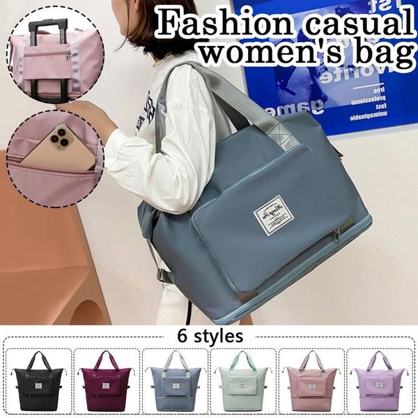 duffel bags foldable large capacity women gym shoulder training travel pack handle handbag yoga sport crossbody tote bag
duffel bags foldable large capacity women gym shoulder training travel pack handle handbag yoga sport crossbody tote bag