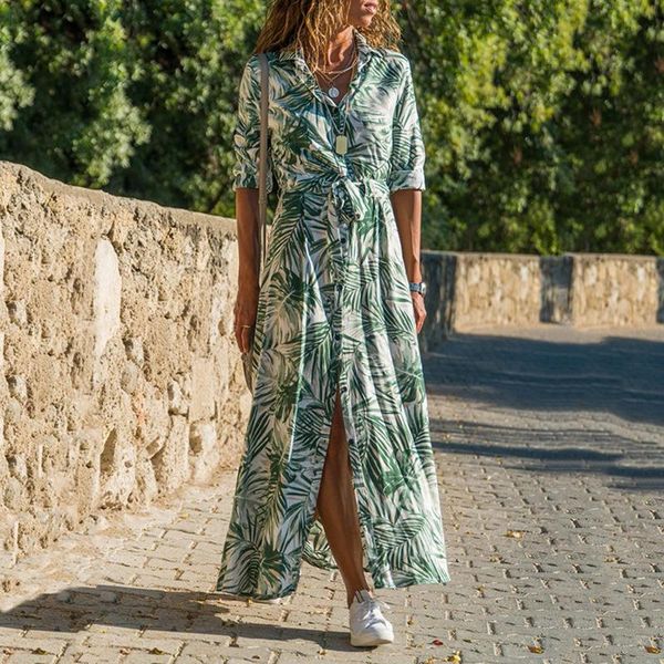 casual dresses ladies vintage print long autumn dress women v neck bandage party beach maxi woman slit vestidos female, Black;gray
casual dresses ladies vintage print long autumn dress women v neck bandage party beach maxi woman slit vestidos female, Black;gray