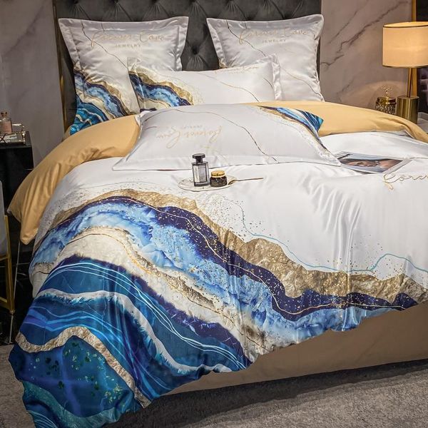 bedding sets modern creative abstract gold sea wave embroidery set white satin cotton duvet cover flat/fitted sheet pillowcases 4pcs
bedding sets modern creative abstract gold sea wave embroidery set white satin cotton duvet cover flat/fitted sheet pillowcases 4pcs