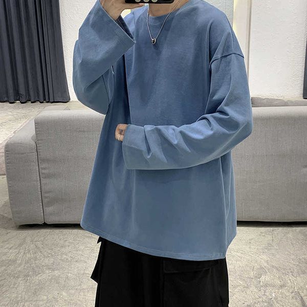 2021men's trend loose sweater autumn trend solid color pullover youth leisure simple fashion brand round neck jacket men's, White;black
2021men's trend loose sweater autumn trend solid color pullover youth leisure simple fashion brand round neck jacket men's, White;black