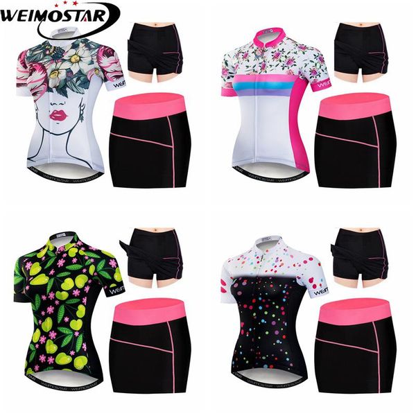 racing sets weimostar women's cycling jersey quick dry clothing mtb bike bicycle dress breathable, Black;blue
racing sets weimostar women's cycling jersey quick dry clothing mtb bike bicycle dress breathable, Black;blue