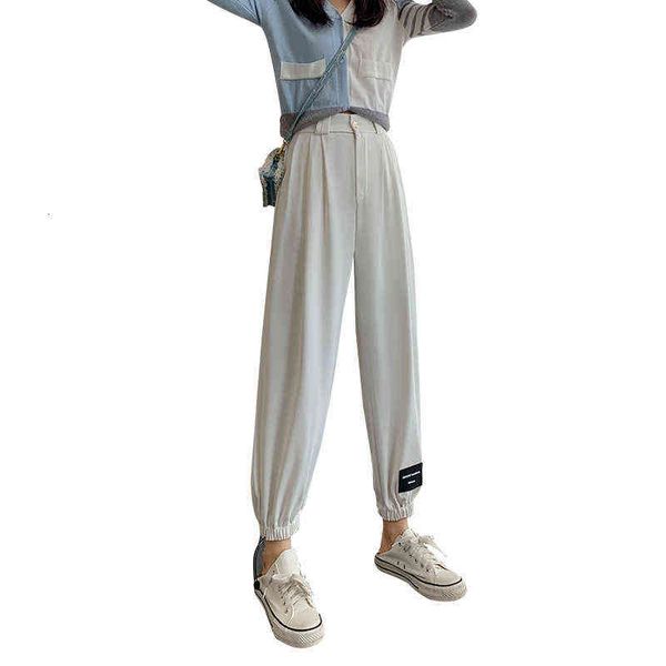 ice silk leggings women's pants spring and summer high waist hanging feeling black trousers straight tube loose suit leisure autumn thi, Black;white
ice silk leggings women's pants spring and summer high waist hanging feeling black trousers straight tube loose suit leisure autumn thi, Black;white