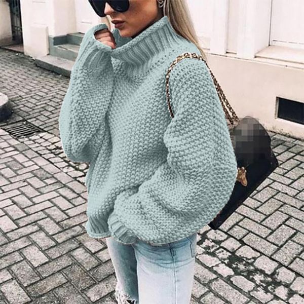 women's sweaters chic knitwear sweater woman turtleneck fall 2021 oversized y2k knit korean fashion jumper winter streetwear femme, White;black
women's sweaters chic knitwear sweater woman turtleneck fall 2021 oversized y2k knit korean fashion jumper winter streetwear femme, White;black