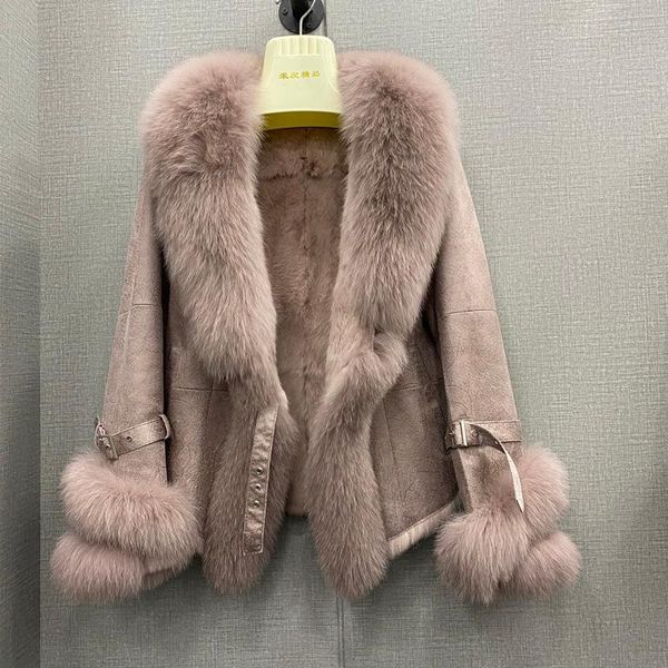 women's fur & faux 2021 women winter jacket real natural skin coat with collar female warm outwear coats, Black
women's fur & faux 2021 women winter jacket real natural skin coat with collar female warm outwear coats, Black