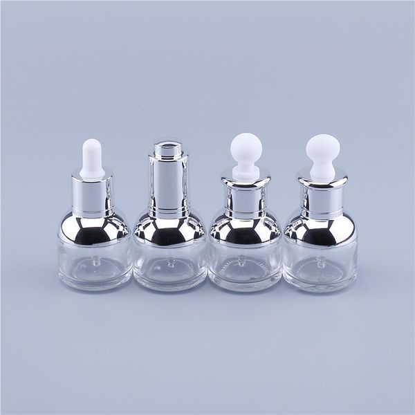 storage bottles & jars 500pcs 30ml empty clear glass dropper bottle with silver aluminum clourse white rubber 1oz cosmetic cont
storage bottles & jars 500pcs 30ml empty clear glass dropper bottle with silver aluminum clourse white rubber 1oz cosmetic cont