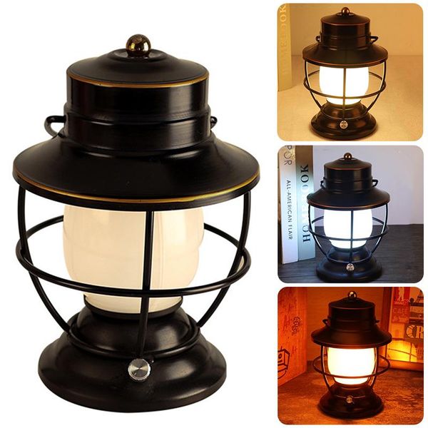 portable lanterns retro iron kerosene lantern led charging table lamp 3 lighting colors camping tent fishing bar atmosphere
portable lanterns retro iron kerosene lantern led charging table lamp 3 lighting colors camping tent fishing bar atmosphere