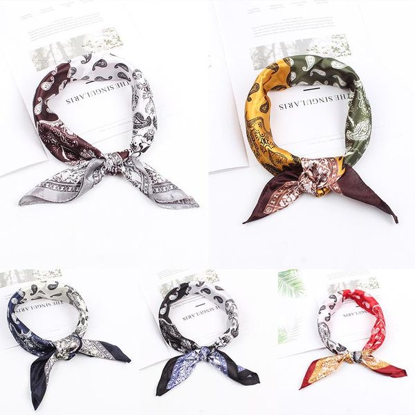 scarves fashion women square scarf vintage print headband handkerchief hair band neckband, Blue;gray
scarves fashion women square scarf vintage print headband handkerchief hair band neckband, Blue;gray