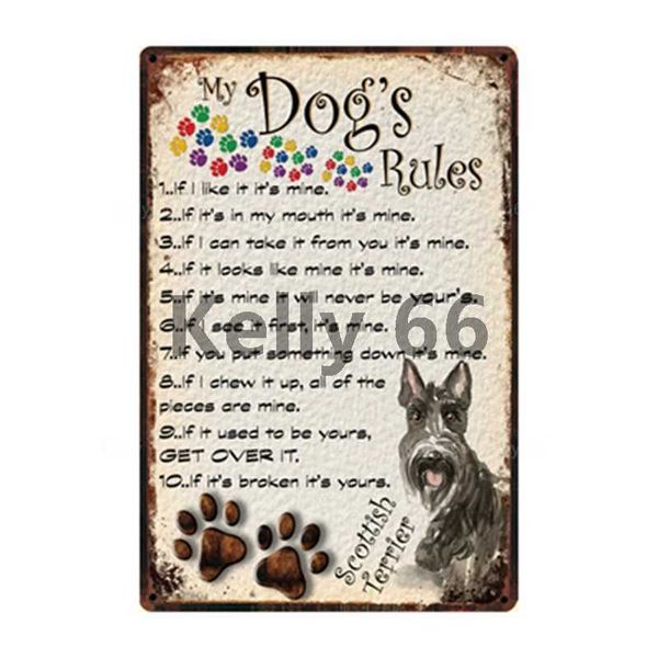 pets warning dogs rules life better scottish terrier metal sign home decor bar wall art painting 20*30 cm size dg-35
pets warning dogs rules life better scottish terrier metal sign home decor bar wall art painting 20*30 cm size dg-35