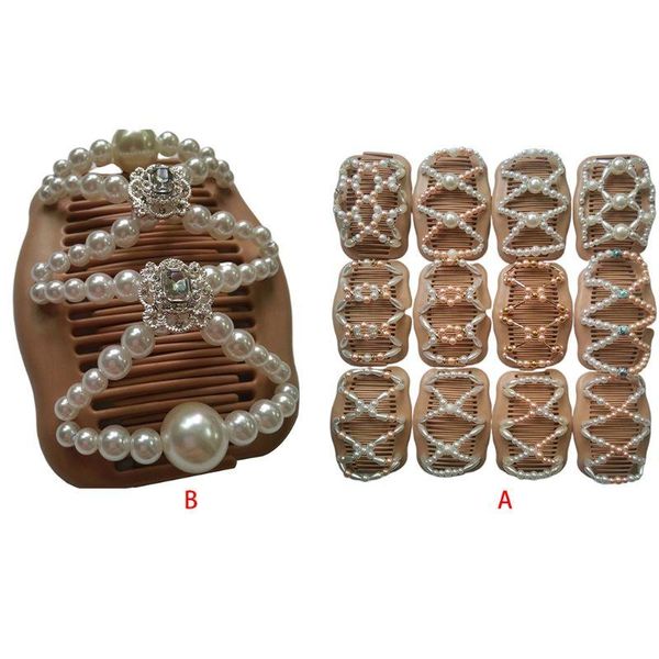 hair clips & barrettes women magic double comb imitation wood pearl clip stretchy hairpin beads diy accessories au19 21 drop, Golden;silver
hair clips & barrettes women magic double comb imitation wood pearl clip stretchy hairpin beads diy accessories au19 21 drop, Golden;silver