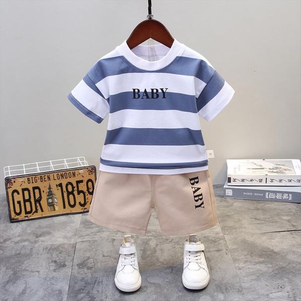 summer baby boys girls clothes cotton children cartoon strips t shirts shorts 2pcs sets outfit kids fashion toddler tracksuits, White
summer baby boys girls clothes cotton children cartoon strips t shirts shorts 2pcs sets outfit kids fashion toddler tracksuits, White