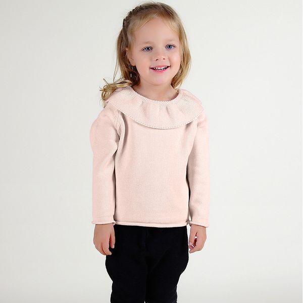 toddlers baby girls lotus leaf collar sweater brand cotton cute child primer shirt knitted girl clothing 210429, Blue
toddlers baby girls lotus leaf collar sweater brand cotton cute child primer shirt knitted girl clothing 210429, Blue