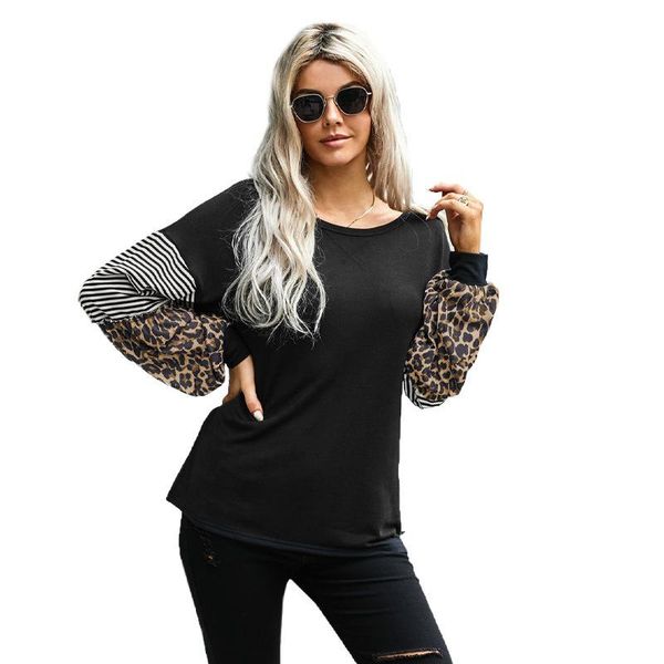 women's hoodies & sweatshirts 2021 winter leopard striped stitching hoodie women full sleeve casual female pullovers fashion o-neck lad, Black
women's hoodies & sweatshirts 2021 winter leopard striped stitching hoodie women full sleeve casual female pullovers fashion o-neck lad, Black