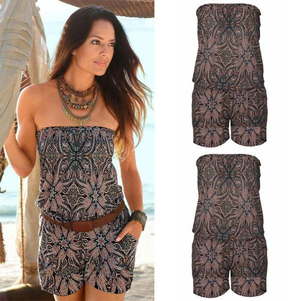 women's jumpsuits & rompers summer women playsuit sleeveless strapless beachwear romper jumpsuit trousers party loose clubwear, Black;white
women's jumpsuits & rompers summer women playsuit sleeveless strapless beachwear romper jumpsuit trousers party loose clubwear, Black;white